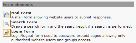 The content element wizard