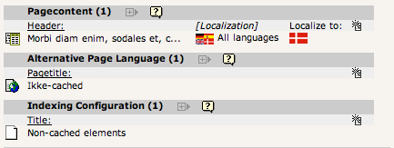 Record configuration placement