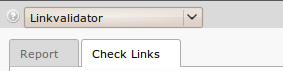 The Check links tab is visible