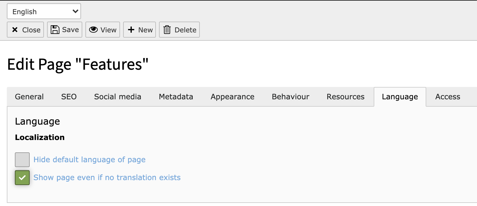 Show page even if no translation exists