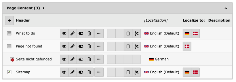 Nested translations