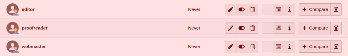 Bad username setup