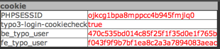 Debug output