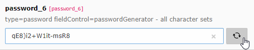 A password generator using special chars.