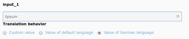 Example localization state selector on a type=input field