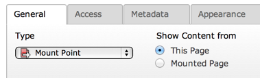 A typical set of radio buttons