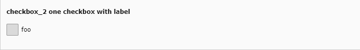 Simple checkbox with label (checkbox_2)