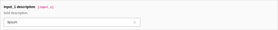 A common input field in the TYPO3 backend
