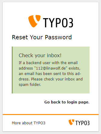 Click on "Forgot your password?"