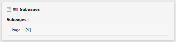 A content element without an edit button
