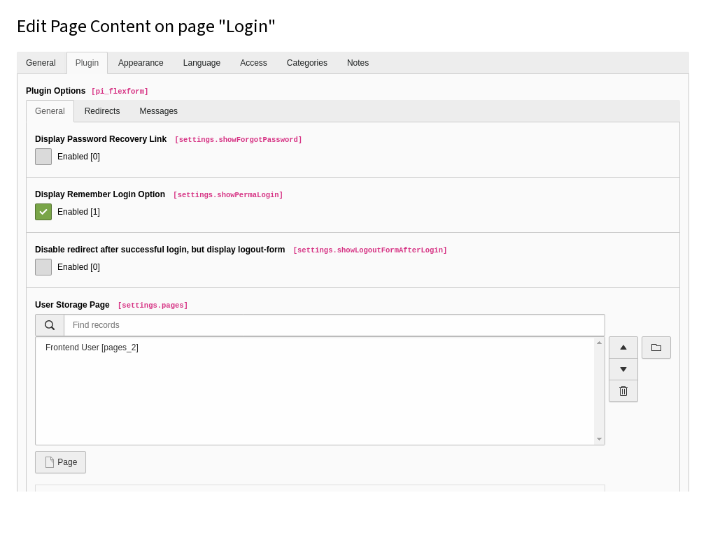 Defining a new login form