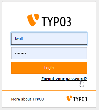 Нажмите на кнопку "Забыли пароль?" / "Forgot your password?"
