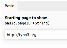 String parameter