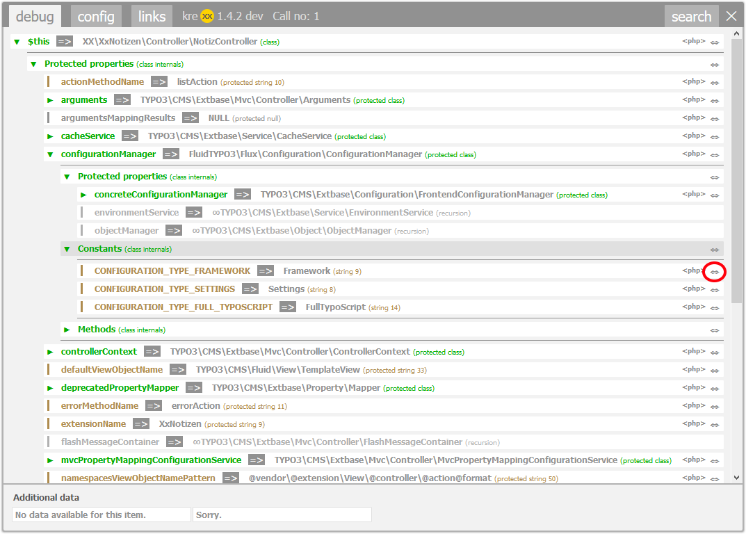 Incomprehensible output with a lot of data