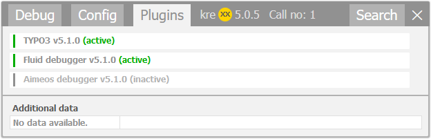 Backend settings editor