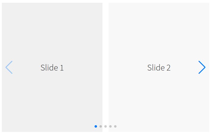 Slider with two content elements per slide for medium sized screens