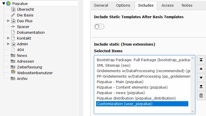 Customize the distribution for customer projects
