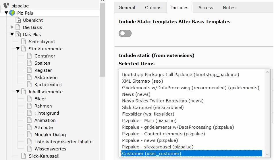 Customize the distribution for customer projects