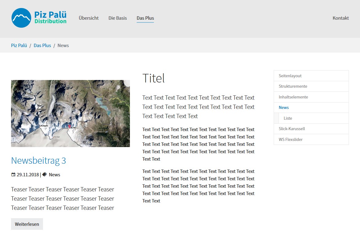 Page embedding news