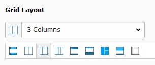 Available grid elements under