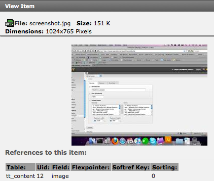 Details of an image with a smaller footprint that original file