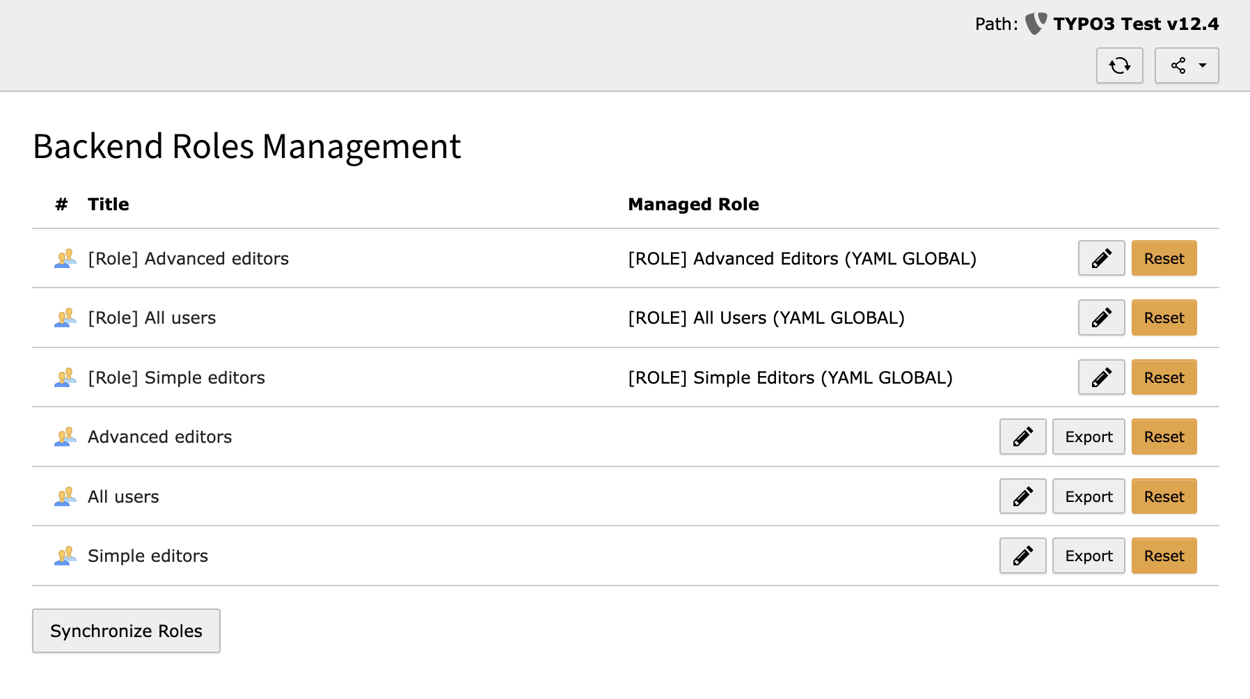 Backend Module