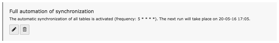 Automating all tables