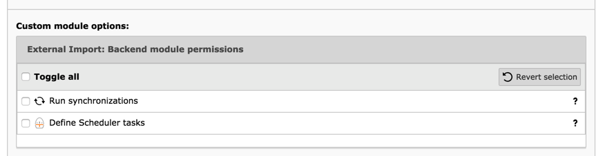 Specific user permissions