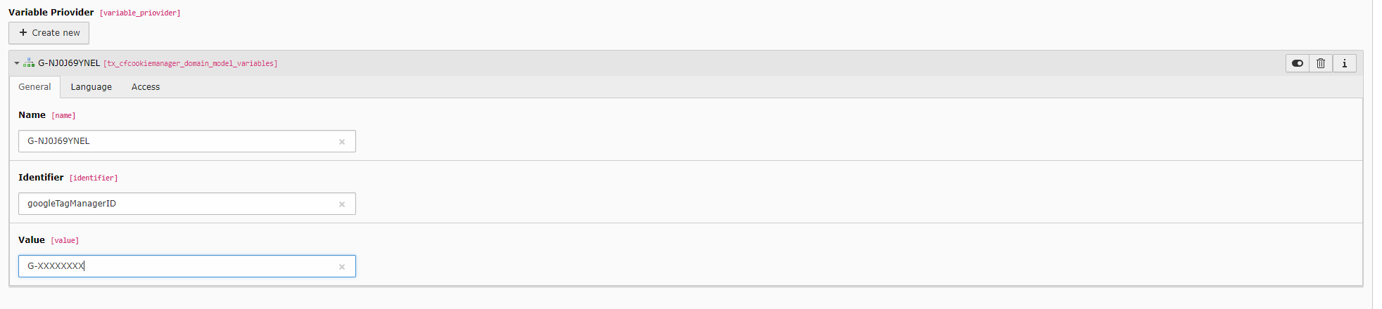 Backend Consentmodal