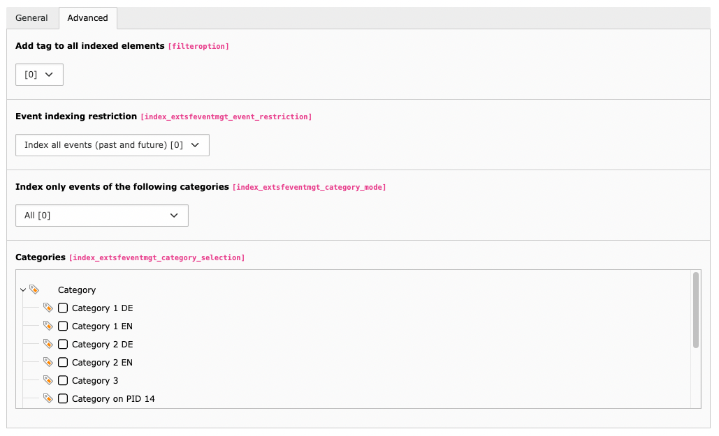 Screenshot of sf_event_mgt_indexer
