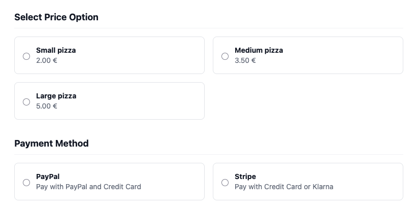 Screenshot of sf_event_mgt_stripe used in event registration form