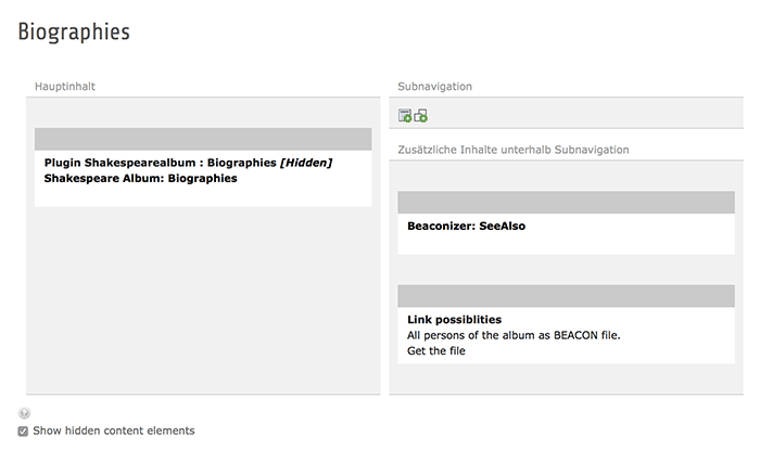 Placement of the SeeAlso plugin