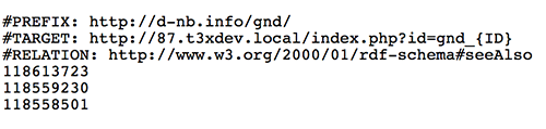 Identifier field in the page properties
