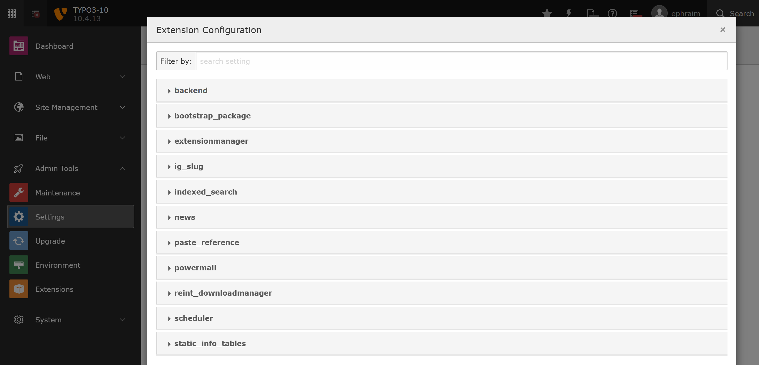 img-extension-configuration