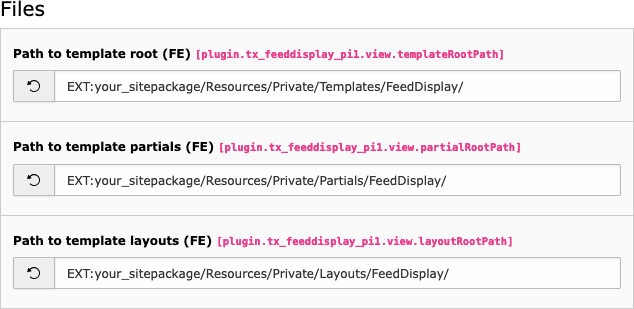 Constant Editor: Fluid Template Paths