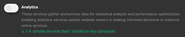 Frontend: Custom Purposes