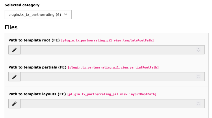 Constant Editor: Fluid Template Paths
