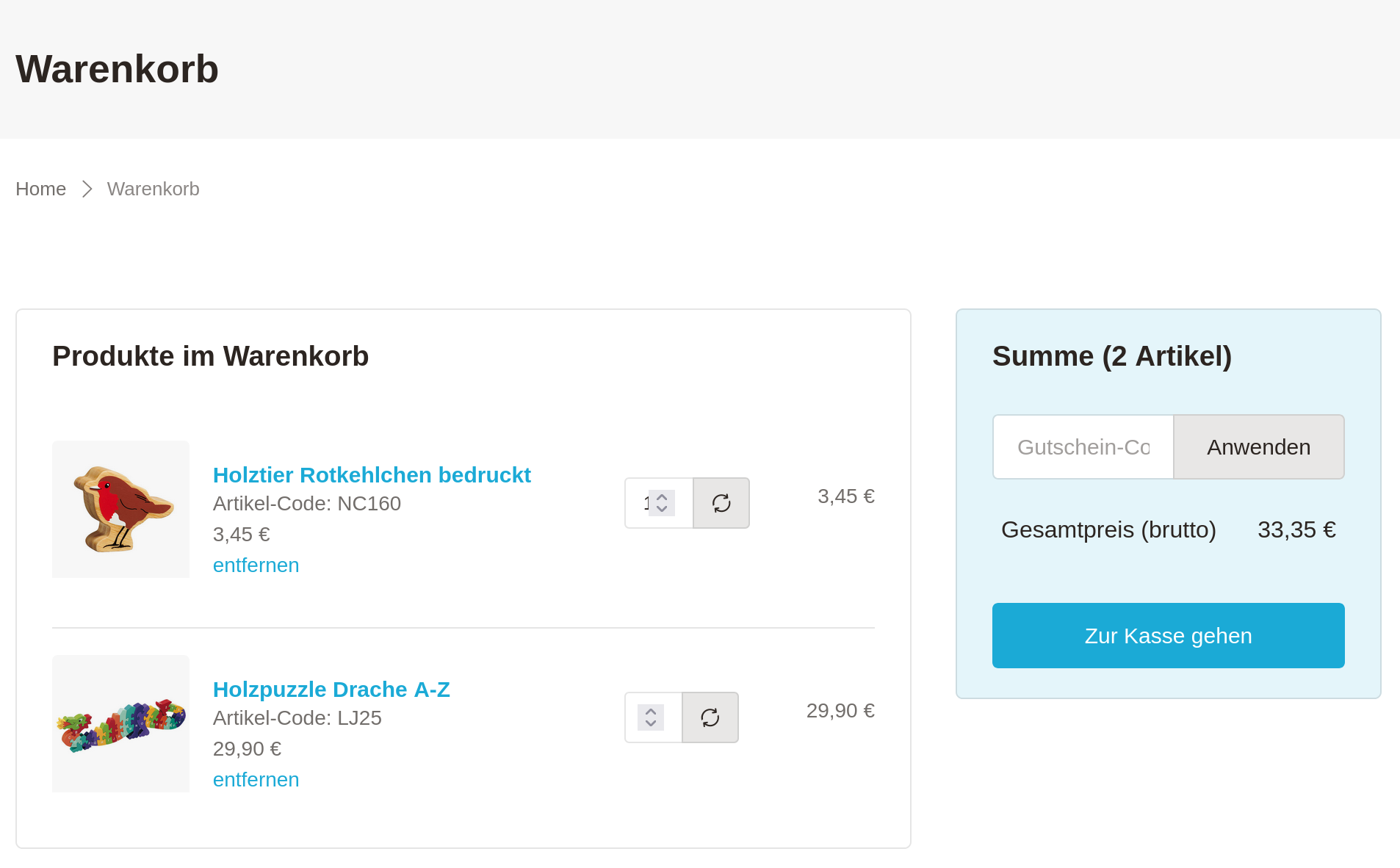 Cart of Liebmann Design Import