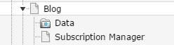 Recommended page structure for quick installation