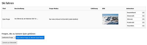 The backend module
