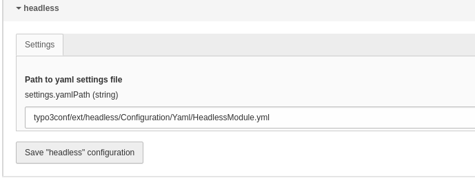 Root page for the API endpoint
