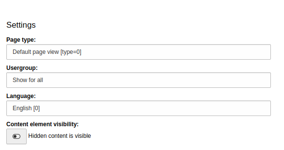 Root page for the API endpoint