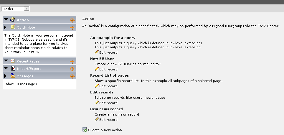 Example screenshot