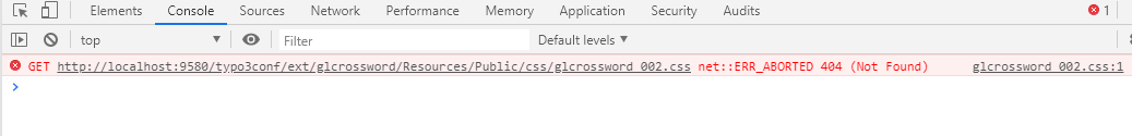 Crossword without css file