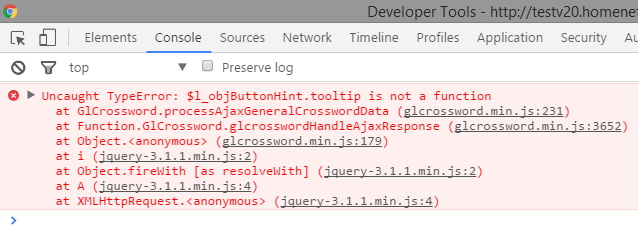 Error with missing bootstrap library
