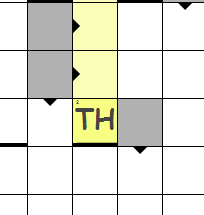 Answerbox with two letters
