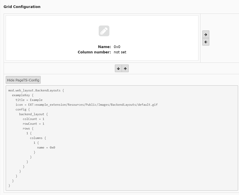 Create basic grid structure step 1
