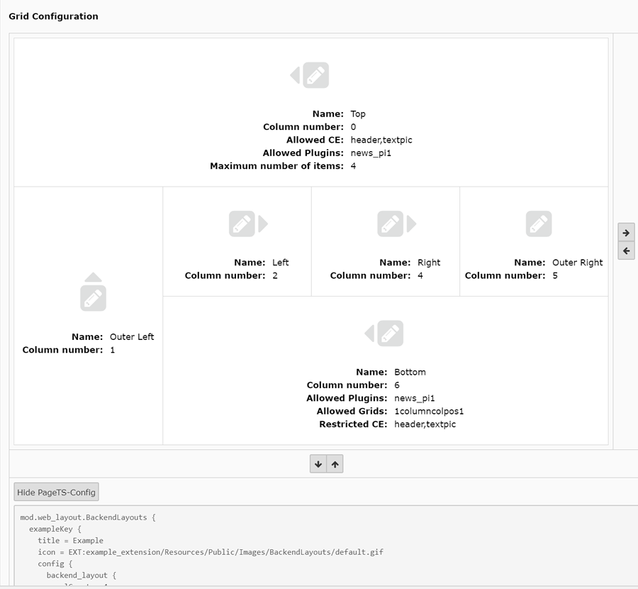 Create basic grid structure step 5