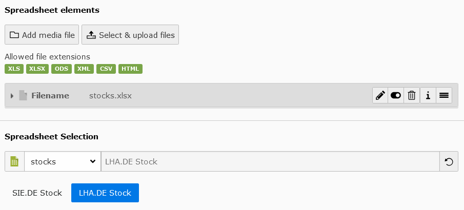 Simple/default worksheet selection in backend