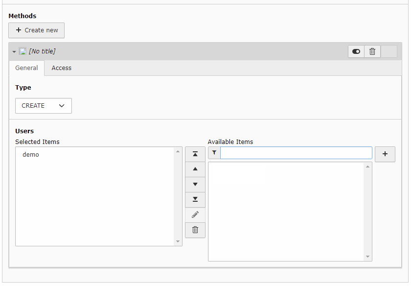 Methods of this endpoint